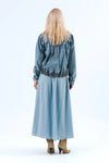 LOLLYS LAUNDRY IRISH JACKET LS-BLUE