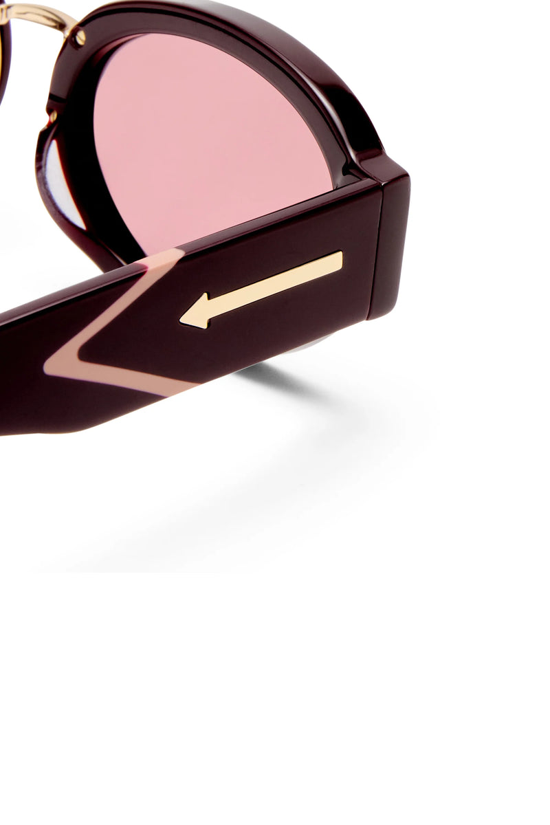 KAREN WALKER ALL OUT OXBLOOD