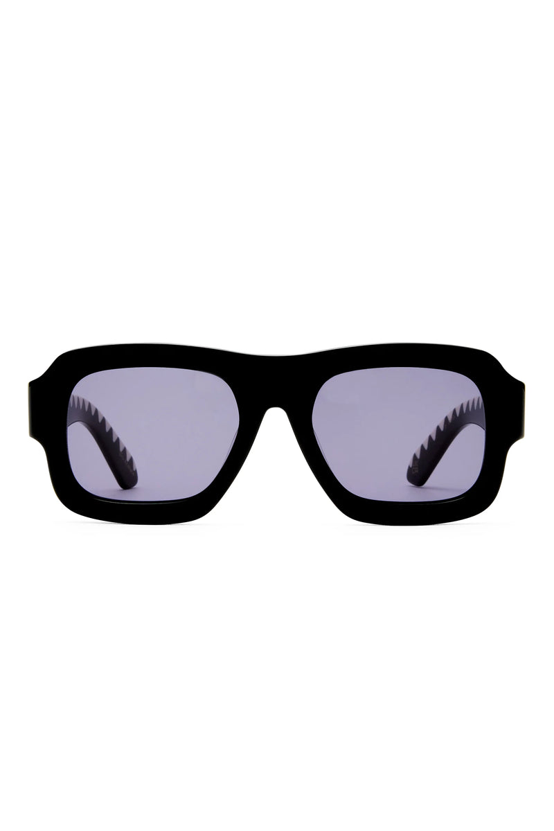 KAREN WALKER MOONSIDE ZIGZAG BLACK