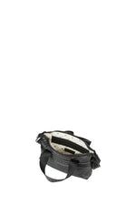 KAREN WALKER PUFFY RUNAWA CROSSBODY BAG-BLACK/BLACK