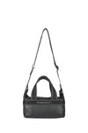 KAREN WALKER PUFFY RUNAWA CROSSBODY BAG-BLACK/BLACK