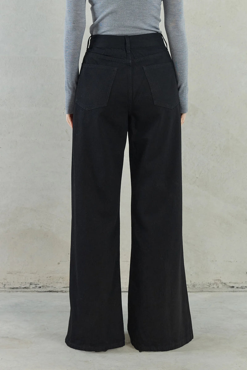 SOFIA IRINA JOSEFINA DENIM PANT-BLACK