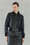 SOFIA IRINA EVITA BOMBER JACKET-BLACK