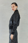 SOFIA IRINA EVITA BOMBER JACKET-BLACK