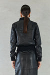 SOFIA IRINA EVITA BOMBER JACKET-BLACK