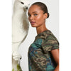 MAUD DAINTY LOLLY TEE-CAMO/ROSES