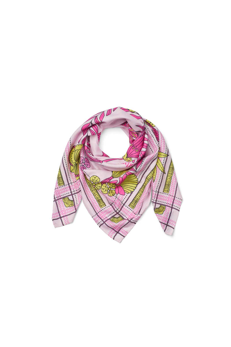 LOLLYS LAUNDRY BIG SCARF-PINK