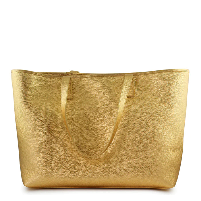 KATHRYN WILSON LOULOU TOTE-GOLD