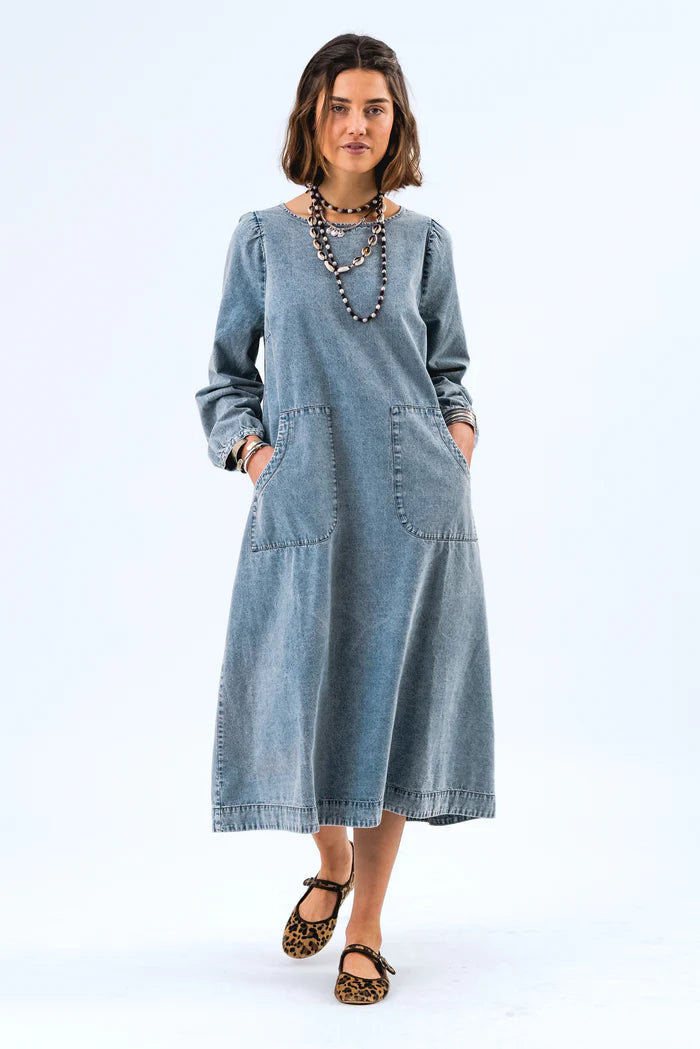 LOLLYS LAUNDRY LUCAS MIDI DRESS