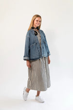 LOLLYS LAUNDRY RUMI JACKET LS-BLUE