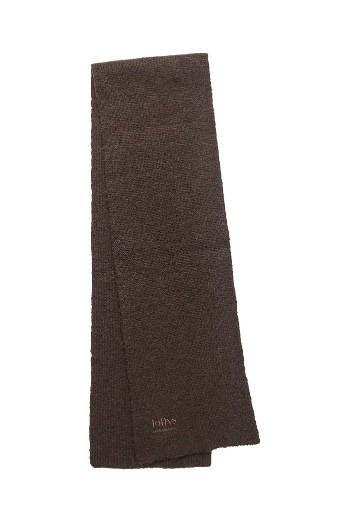 LOLLYS LAUNDRY MOUNTAIN SCARF-CHOCO