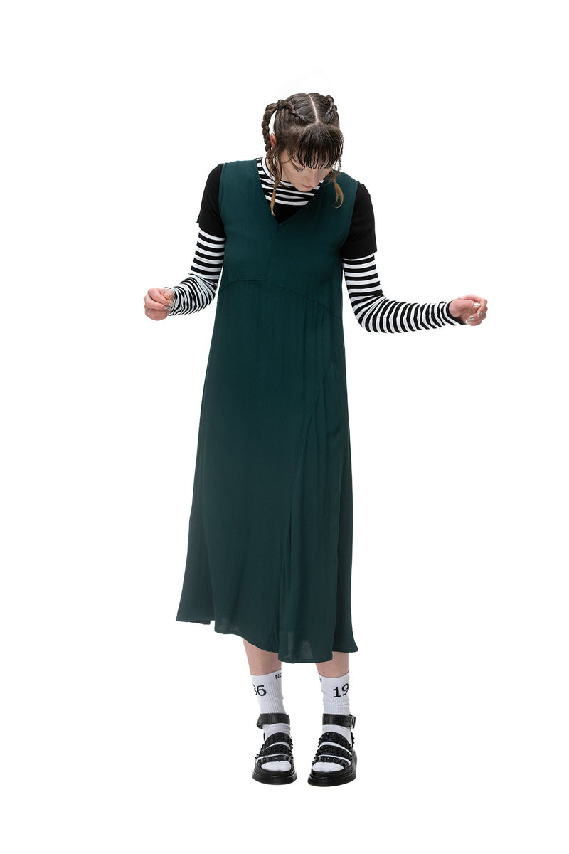 NOMD ARC DRESS-EVERGREEN