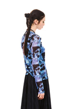 NOMD ARCHIVE LONG SLEEVE TOP-ARACHNA PRINT