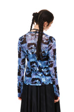 NOMD ARCHIVE LONG SLEEVE TOP-ARACHNA PRINT