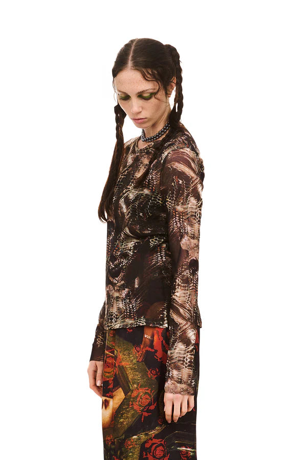 NOMD ARCHIVE LONG SLEEVE TOP-PERSEUS PRINT