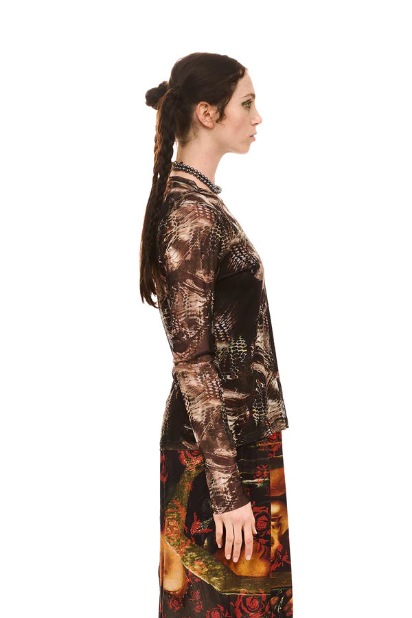 NOMD ARCHIVE LONG SLEEVE TOP-PERSEUS PRINT