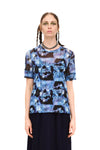 NOMD ARCHIVE SHORT SLEEVE TOP-ARACHNA PRINT