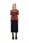 NOMD ARCHIVE SHORT SLEEVE TOP-PATCHED PRINT