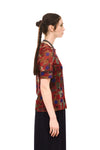 NOMD ARCHIVE SHORT SLEEVE TOP-PATCHED PRINT