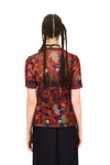 NOMD ARCHIVE SHORT SLEEVE TOP-PATCHED PRINT