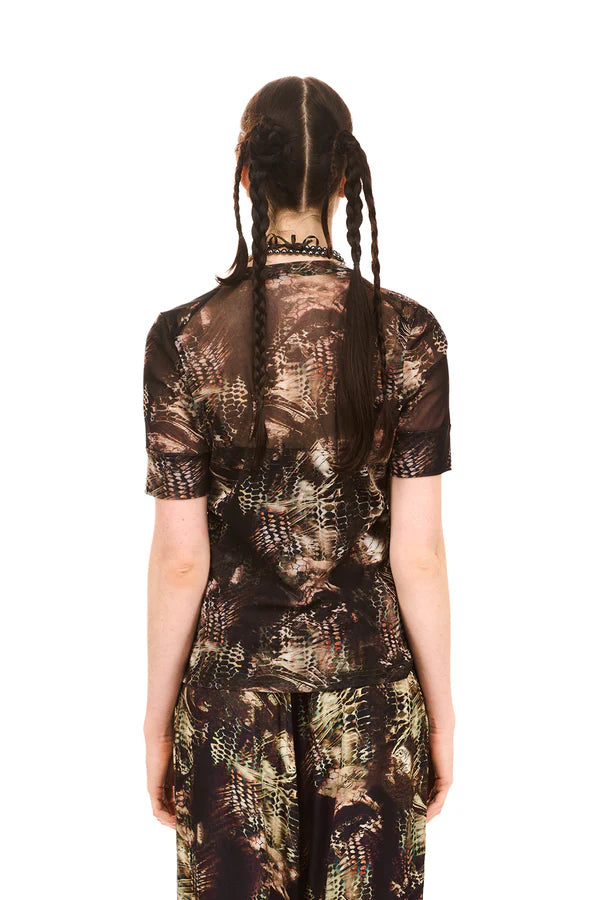 NOMD ARCHIVE SHORT SLEEVE TOP-PERSEUS PRINT