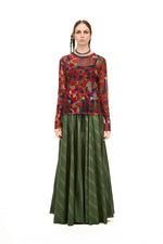 NOMD ARCHIVE LONG SLEEVE TOP-PATCHED PRINT