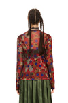 NOMD ARCHIVE LONG SLEEVE TOP-PATCHED PRINT