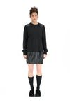 NOMD BLOCK-OUT TUNIC-BLACK