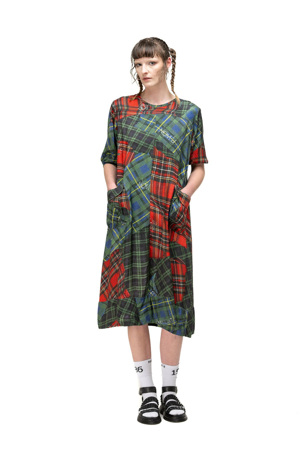 NOMD CARRIER DRESS-CLANS PRINT