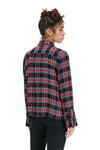 NOMD COLLEGE SHIRT-RED/GREEN PLAID