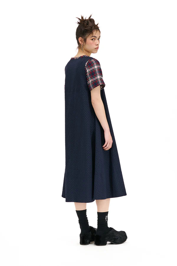 NOMD DUX DRESS-NAVY