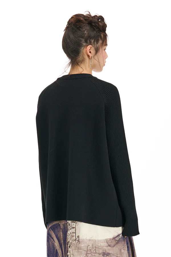 NOMD HOUSE SWEATER-BLACK