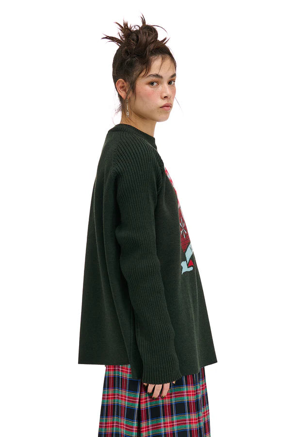 NOMD HOUSE SWEATER-MOSS