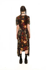 NOMD JANUS DRESS-THREE SISTERS PRINT MIX