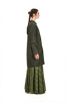NOMD MANUSCRIPT COAT-GREEN