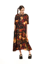 NOMD ODYSSEY DRESS-THREE SISTERS PRINT