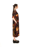 NOMD ODYSSEY DRESS-THREE SISTERS PRINT
