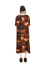NOMD ODYSSEY DRESS-THREE SISTERS PRINT