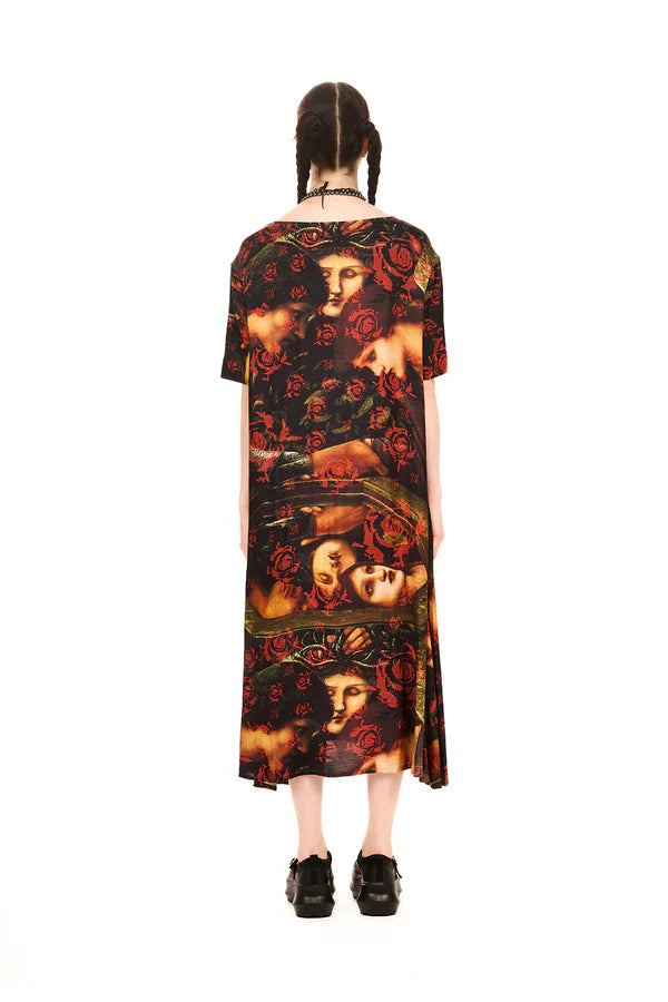 NOMD ODYSSEY DRESS-THREE SISTERS PRINT