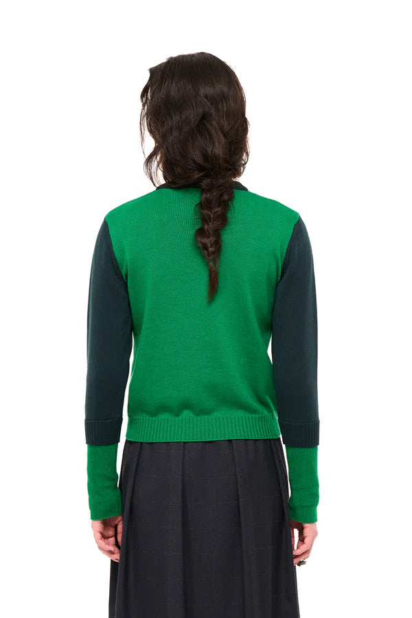 NOMD REMINISCENT JUMPER-GREEN APPLES – Trumps Clothing