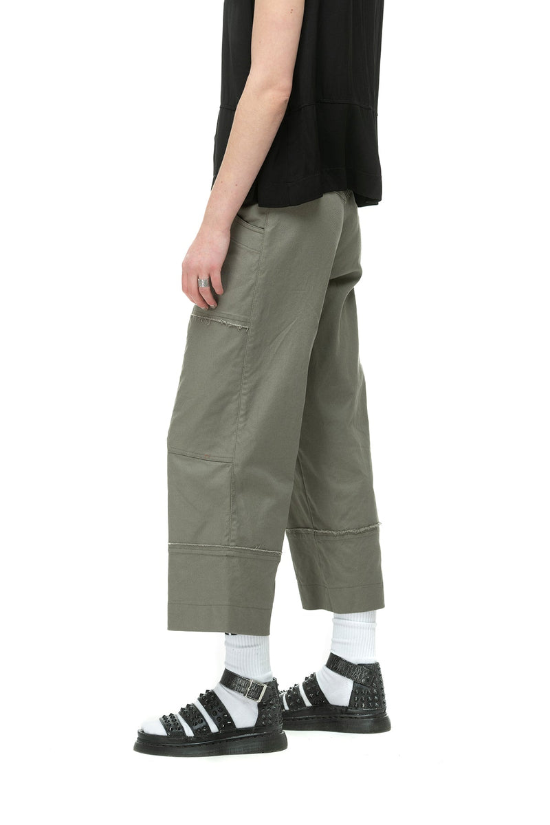 NOMD SERVICE TROUSER-GREEN SMOKE