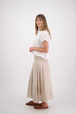 BRIARWOOD PARSON SKIRT-NATURAL