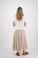 BRIARWOOD PARSON SKIRT-NATURAL