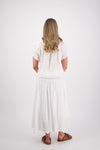BRIARWOOD PARSON SKIRT-WHITE