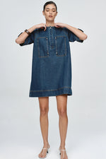 MARLE PATCH POCKET DRESS
