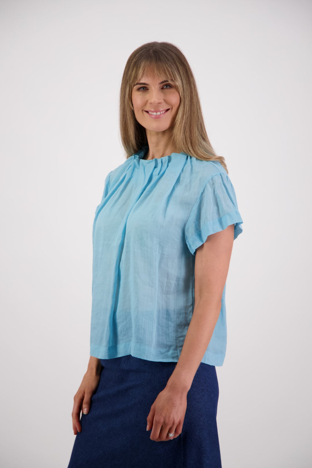 BRIARWOOD PIA TOP-AQUA