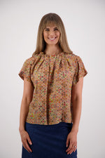 BRIARWOOD PIA TOP-LITTLE LEAF