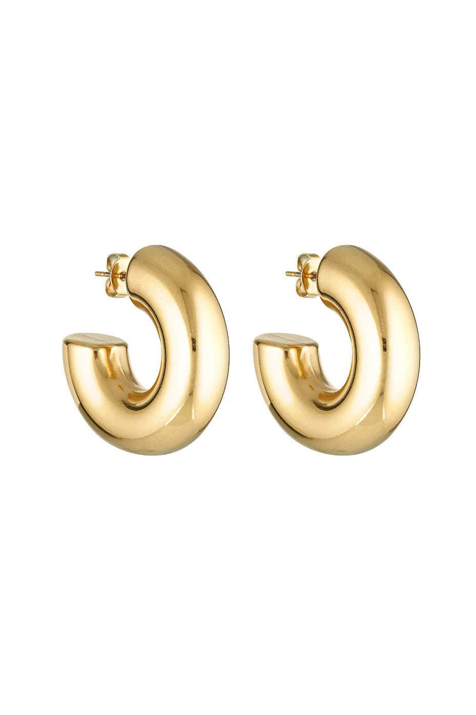 PORTER CHUBBY HOOPS-GOLD