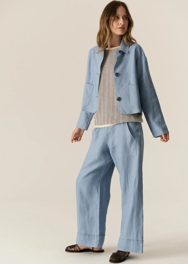 POL SAGA JACKET-BLUE