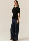 POL CARSEN FULL LENGTH PANT-DARK WASH